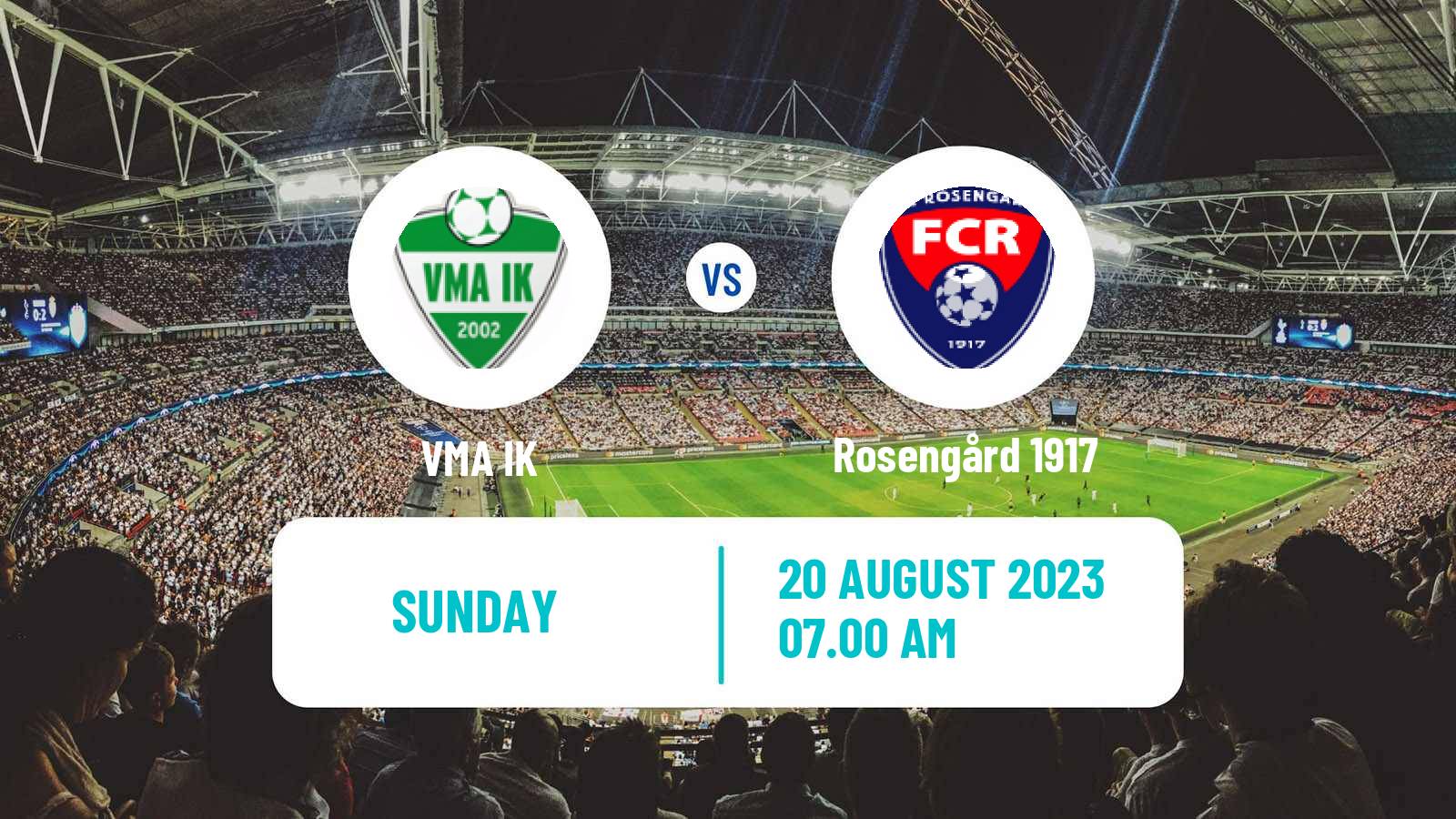 Soccer Swedish Division 2 - Södra Götaland VMA - Rosengård 1917
