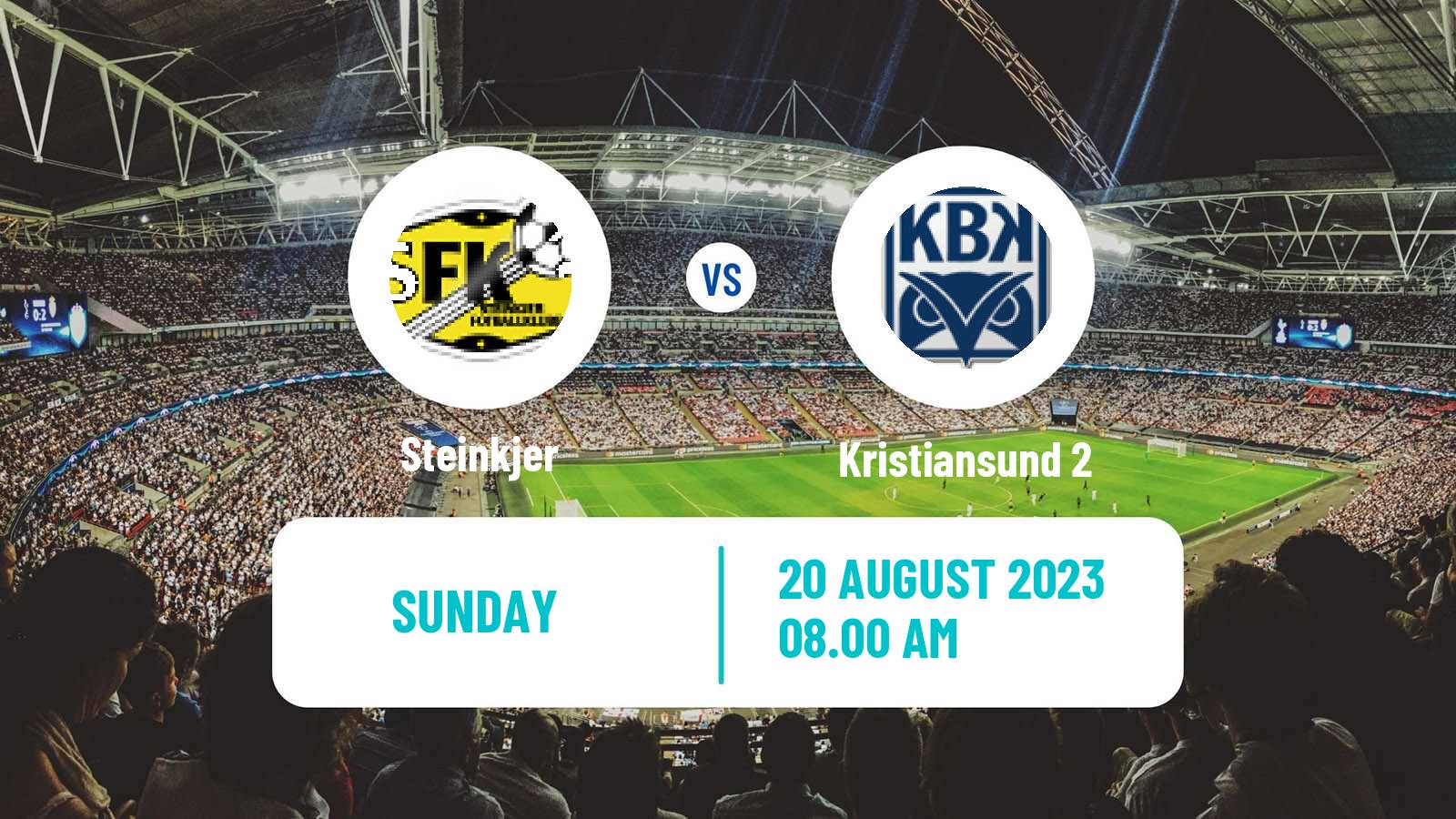 Soccer Norwegian Division 3 - Group 5 Steinkjer - Kristiansund 2