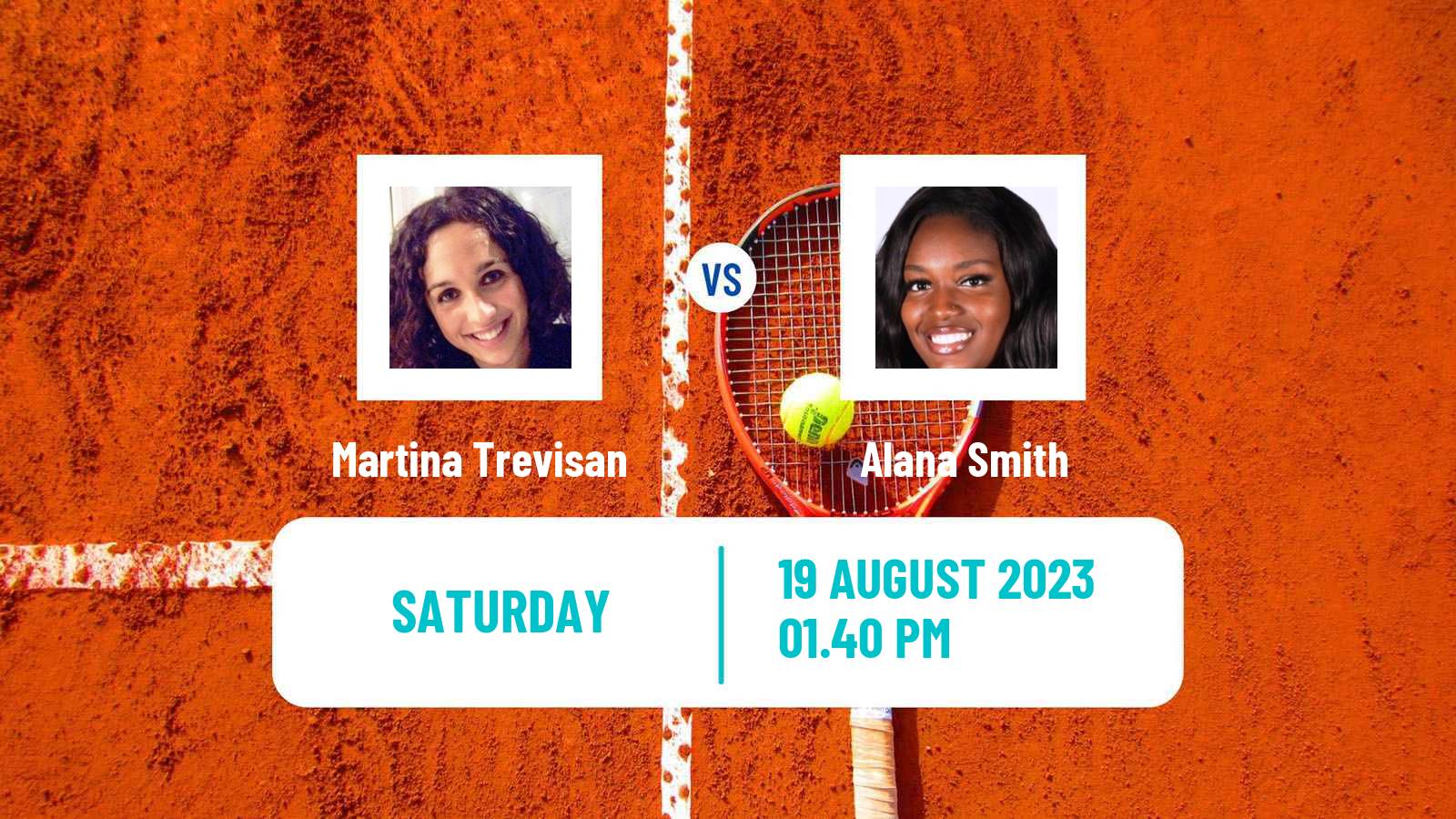 Tennis WTA Cleveland Martina Trevisan - Alana Smith