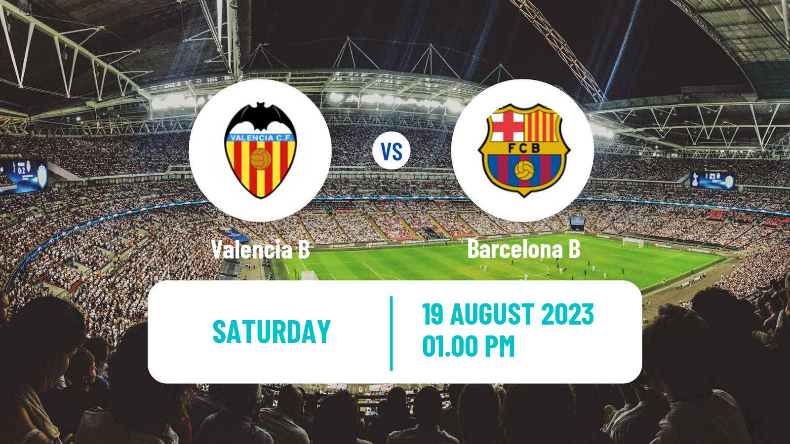Soccer Club Friendly Valencia B - Barcelona B