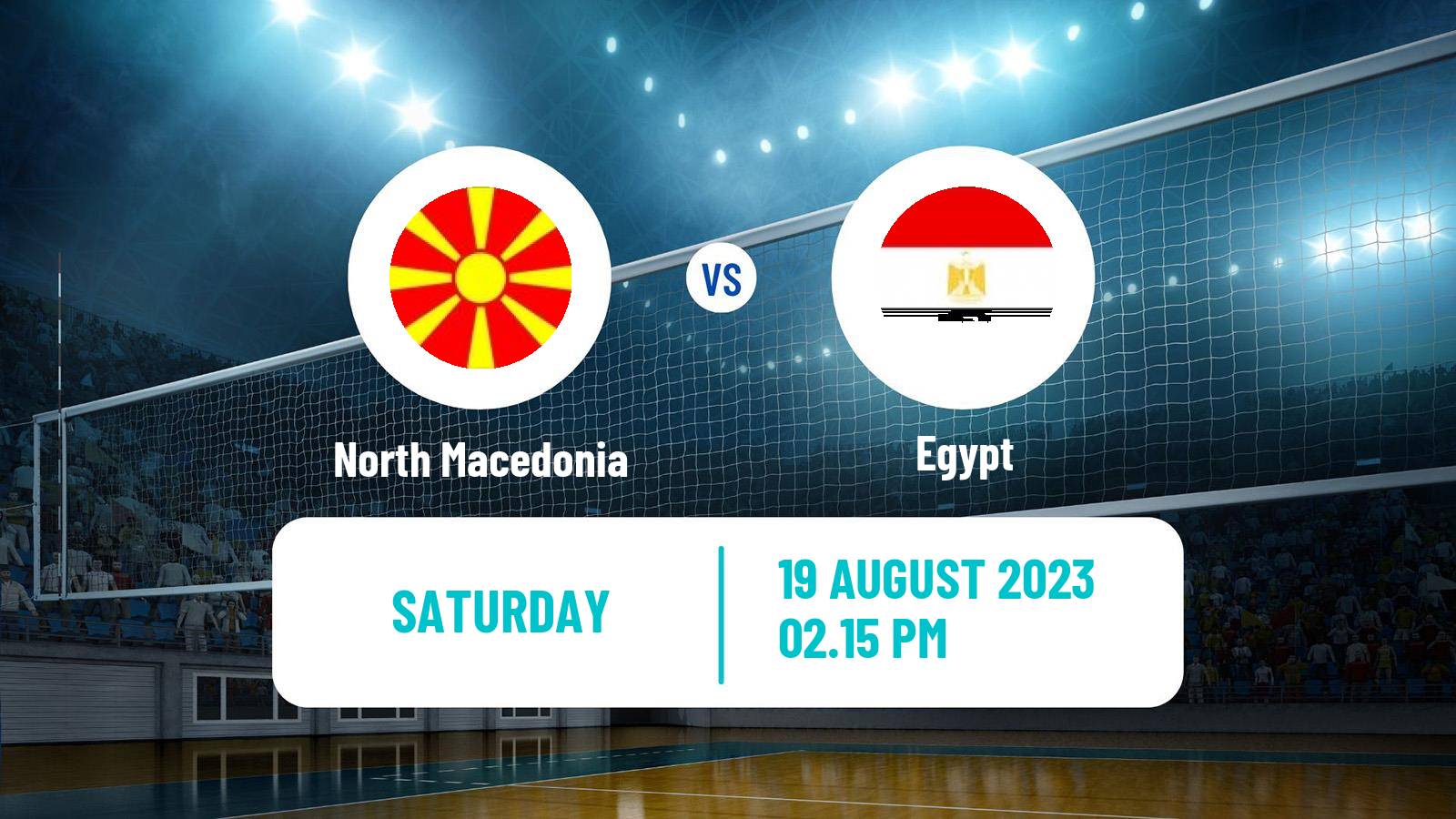 Volleyball Friendly International Volleyball North Macedonia - Egypt