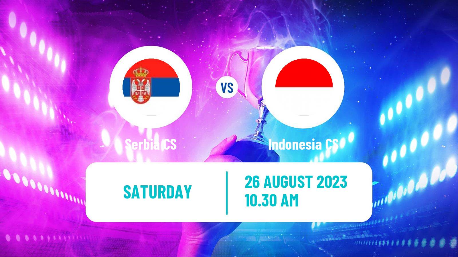 Esports Counter Strike Iesf World Esports Championship Serbia - Indonesia
