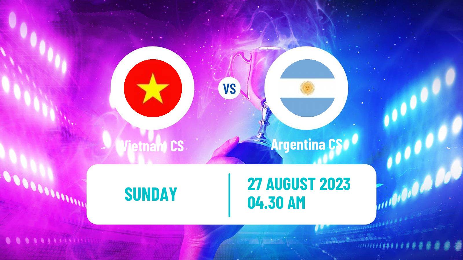 Esports Counter Strike Iesf World Esports Championship Vietnam - Argentina