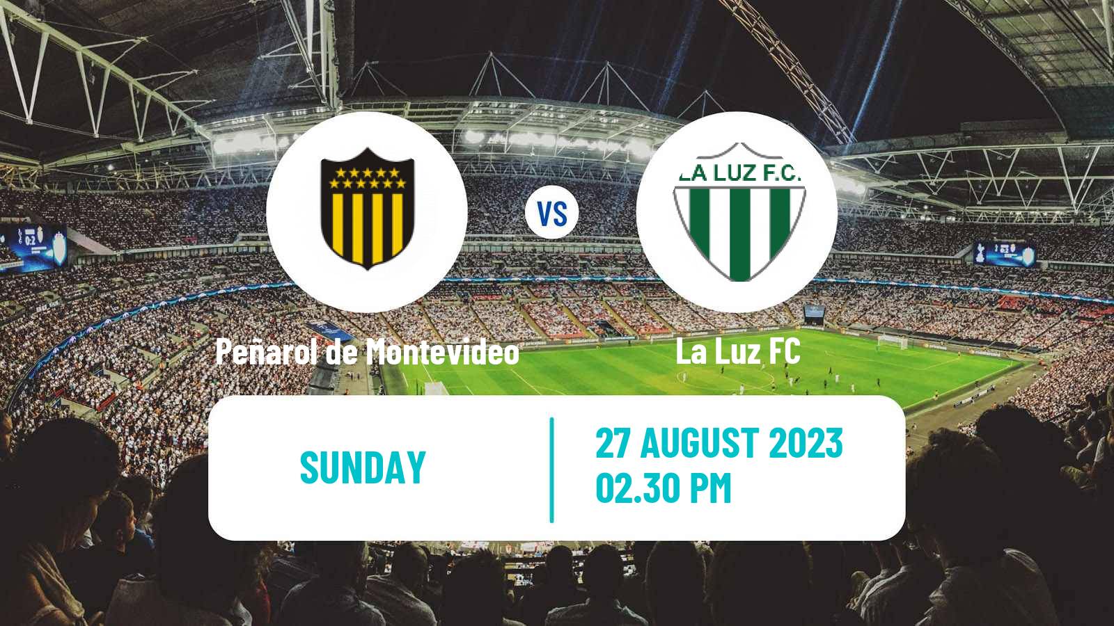 Soccer Uruguayan Primera Division Peñarol de Montevideo - La Luz