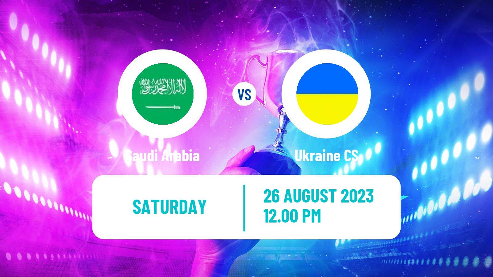 Esports Counter Strike Iesf World Esports Championship Saudi Arabia - Ukraine