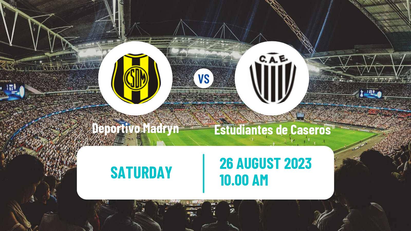 Soccer Argentinian Primera Nacional Deportivo Madryn - Estudiantes de Caseros