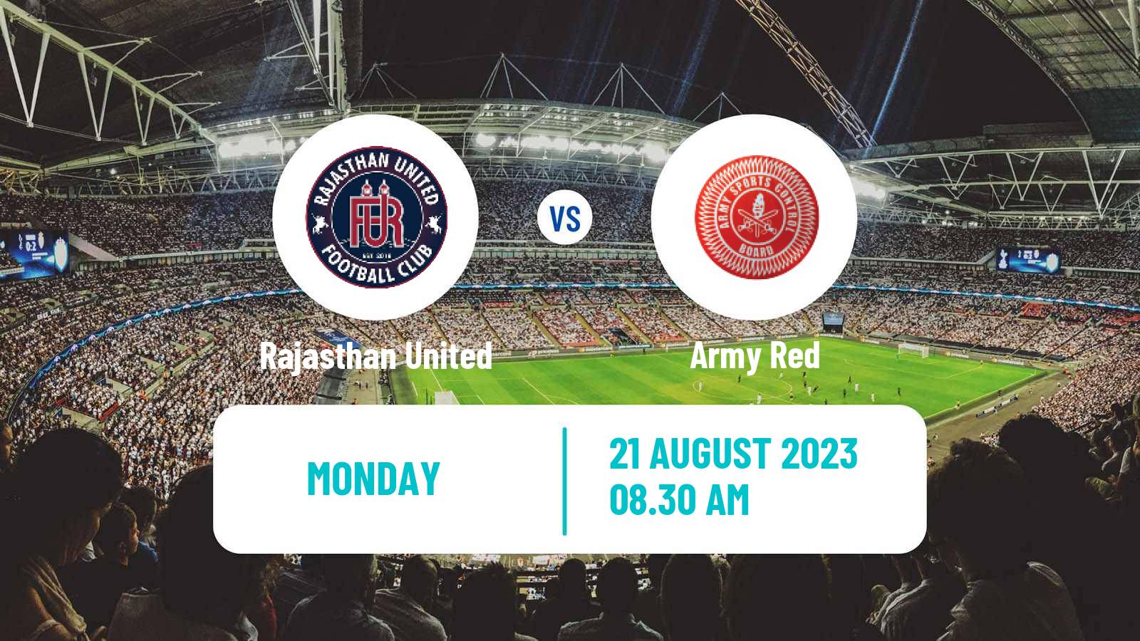 Soccer Indian Durand Cup Rajasthan United - Army Red