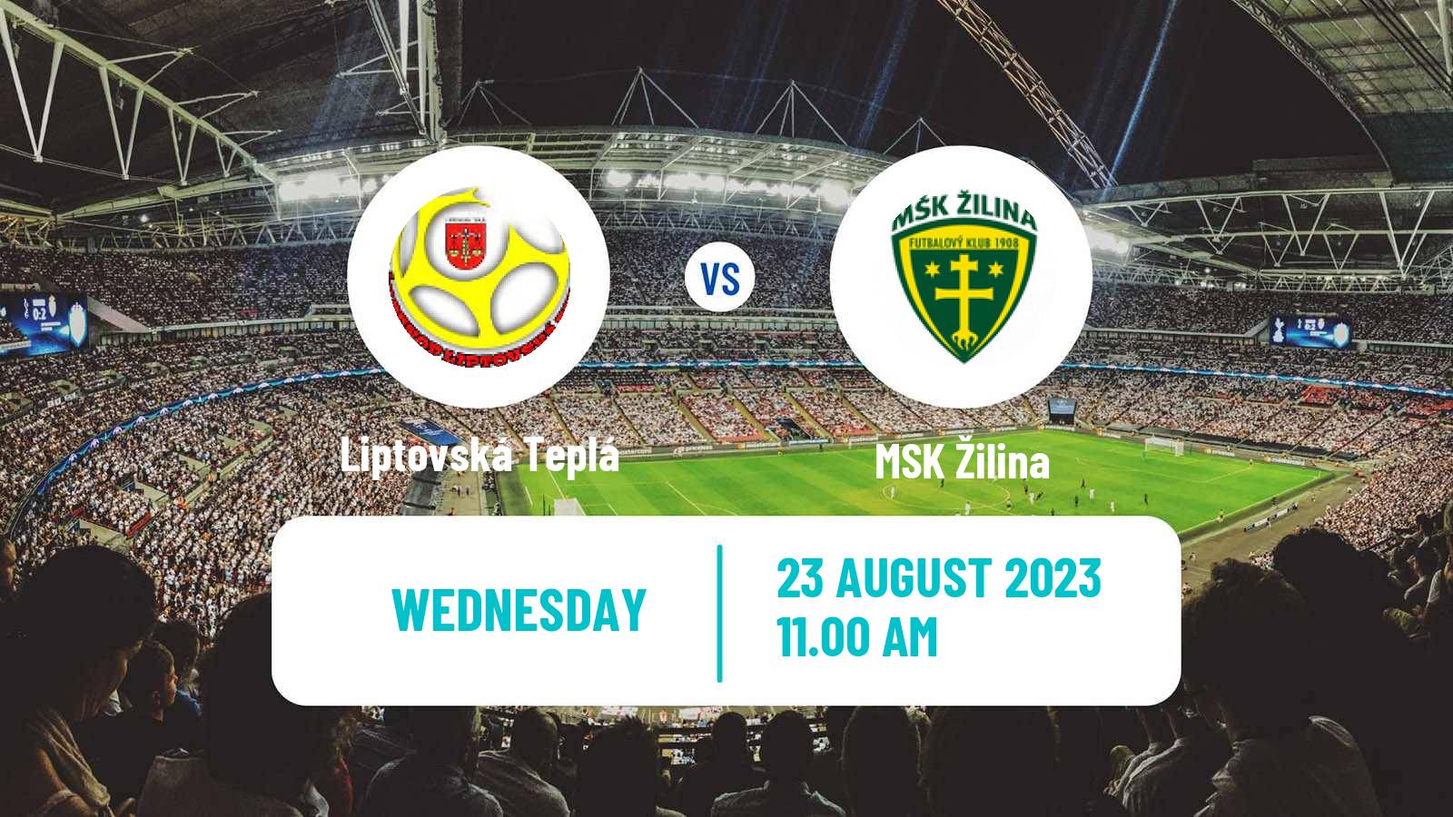 Football Slovak Cup Liptovská Teplá - Žilina