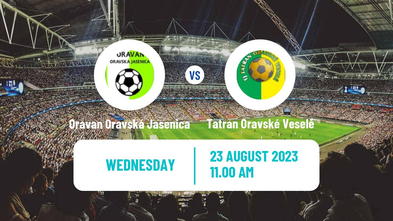 Football Slovak Cup Oravan Oravská Jasenica - Tatran Oravské Veselé