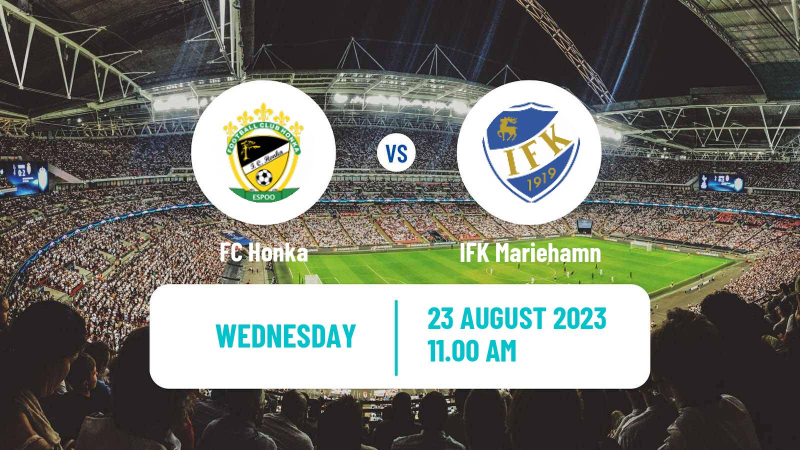 Football Finnish Cup Honka - IFK Mariehamn