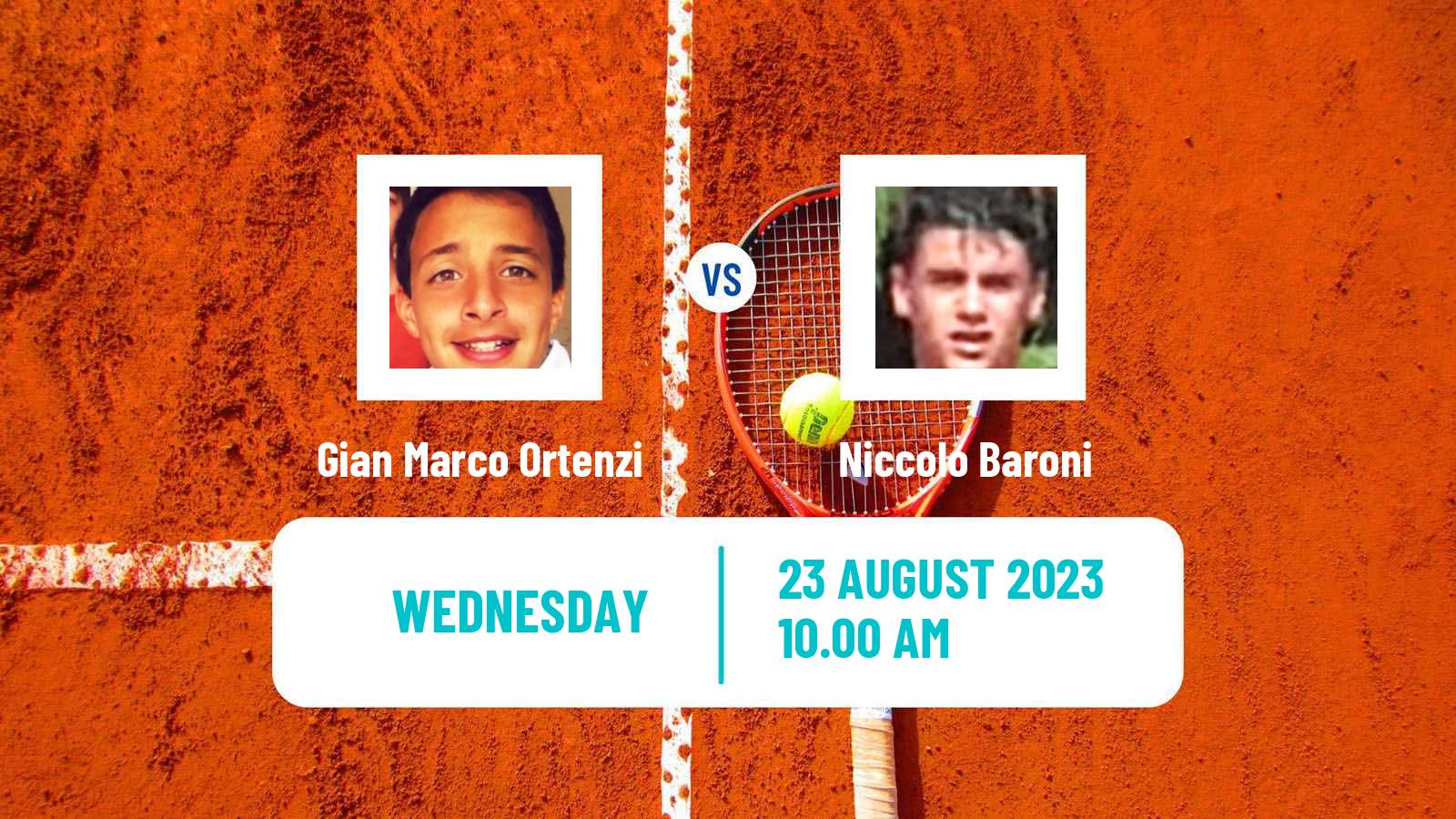 Tennis ITF M25 Lesa Men Gian Marco Ortenzi - Niccolo Baroni