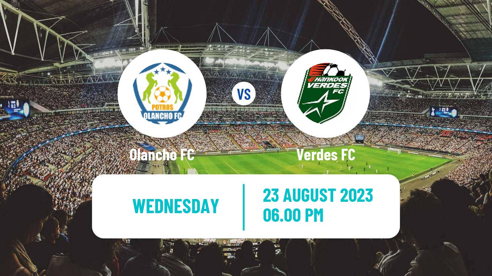 Soccer CONCACAF Central American Cup Olancho - Verdes