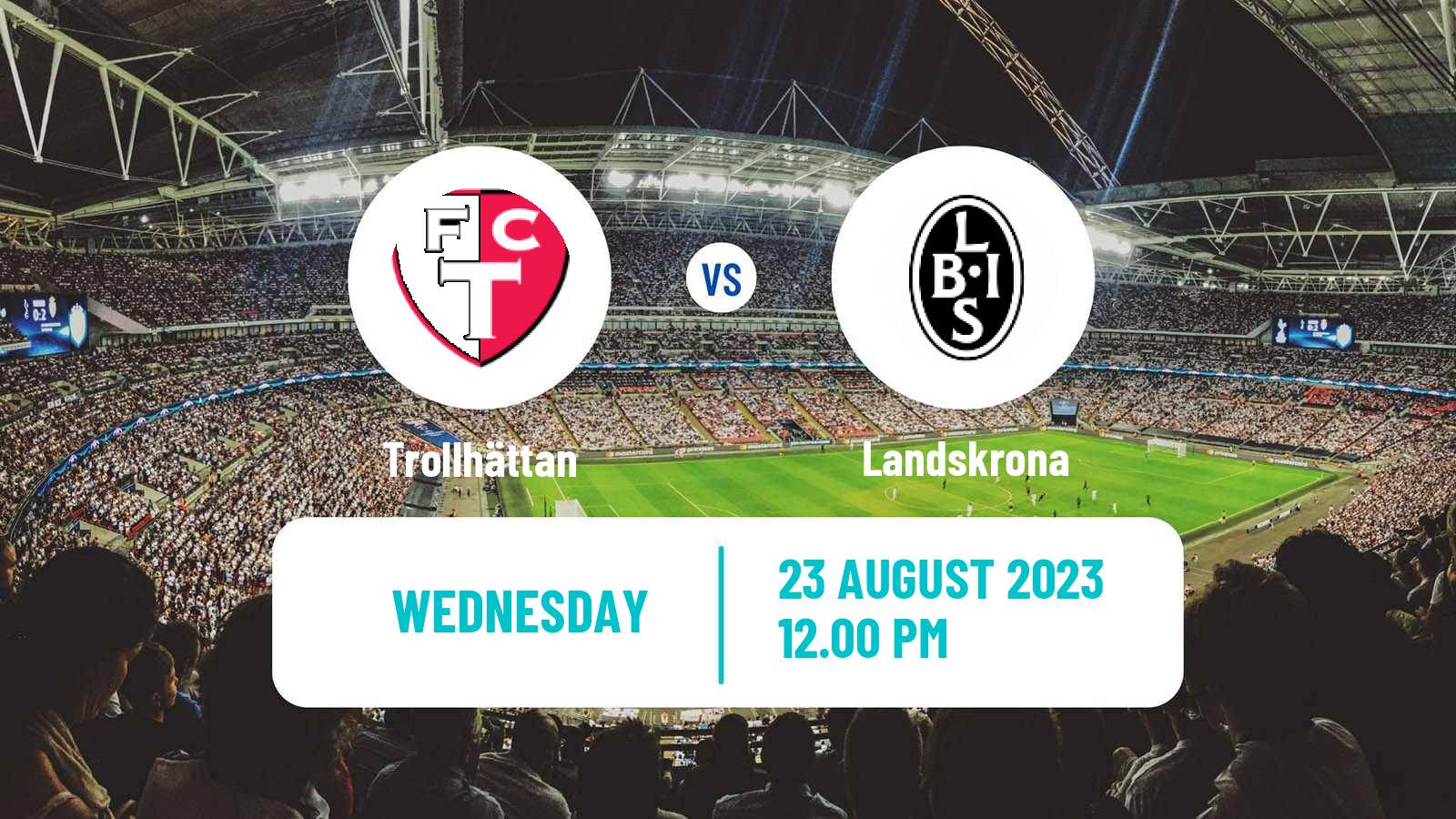 Soccer Svenska Cupen Trollhättan - Landskrona