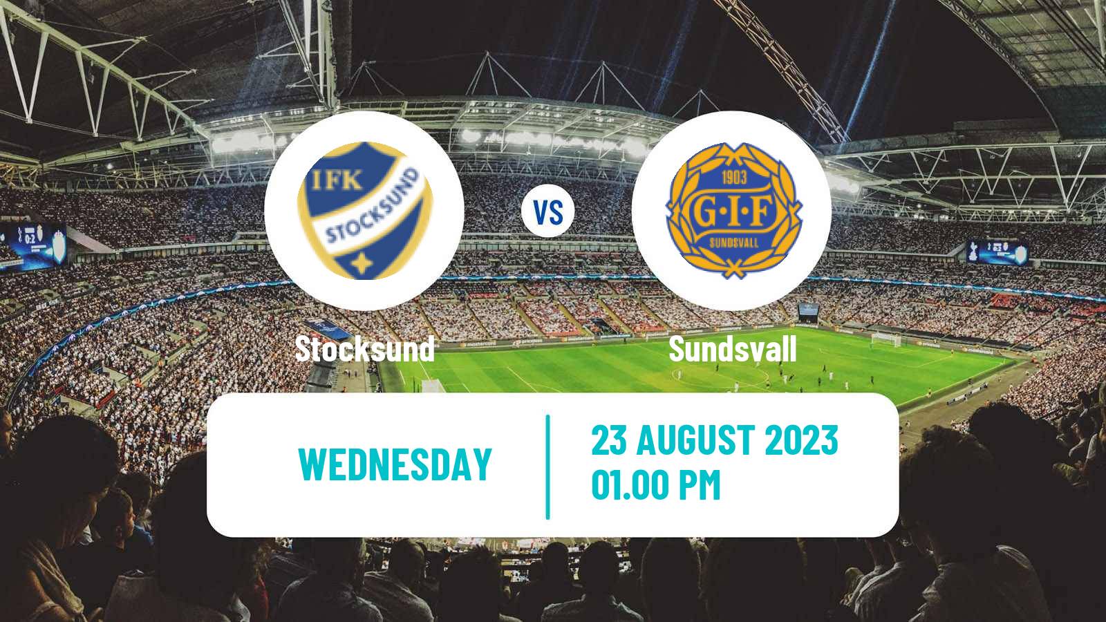 Soccer Svenska Cupen Stocksund - Sundsvall