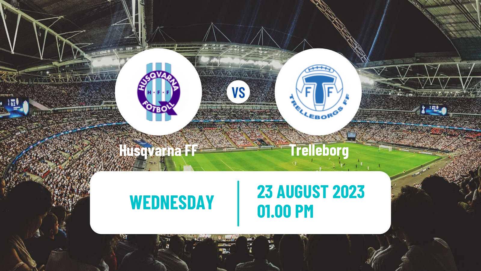 Soccer Svenska Cupen Husqvarna - Trelleborg