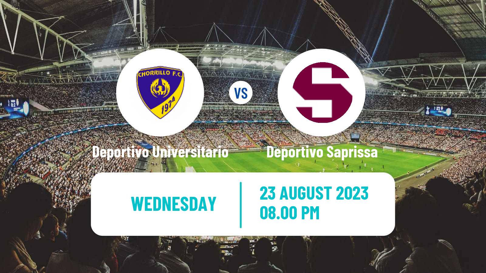Soccer CONCACAF Central American Cup Deportivo Universitario - Deportivo Saprissa
