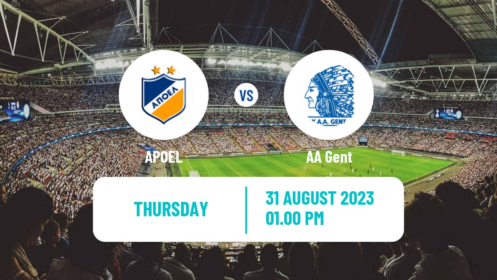 Soccer UEFA Europa Conference League APOEL - Gent