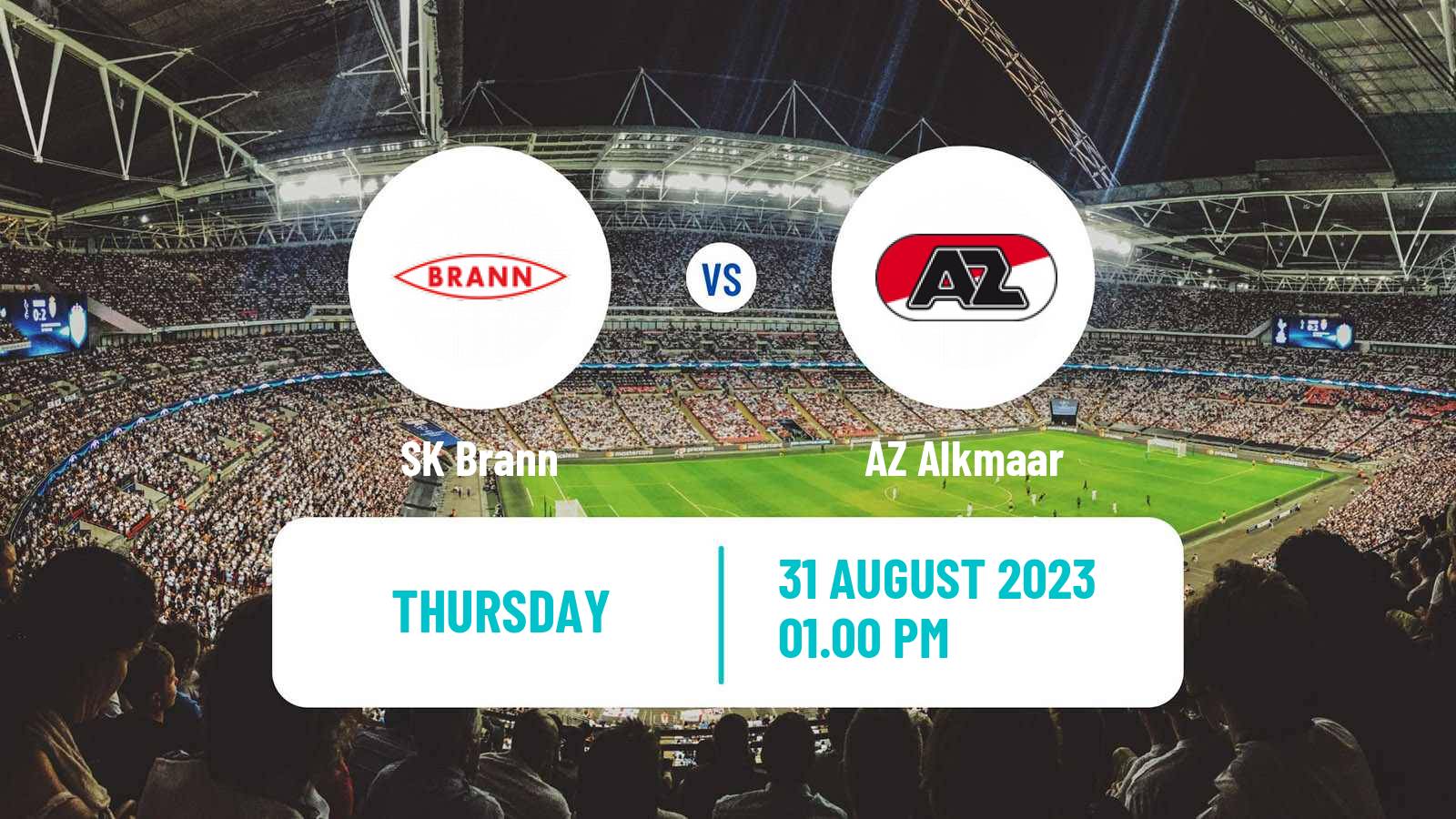 Soccer UEFA Europa Conference League Brann - AZ Alkmaar