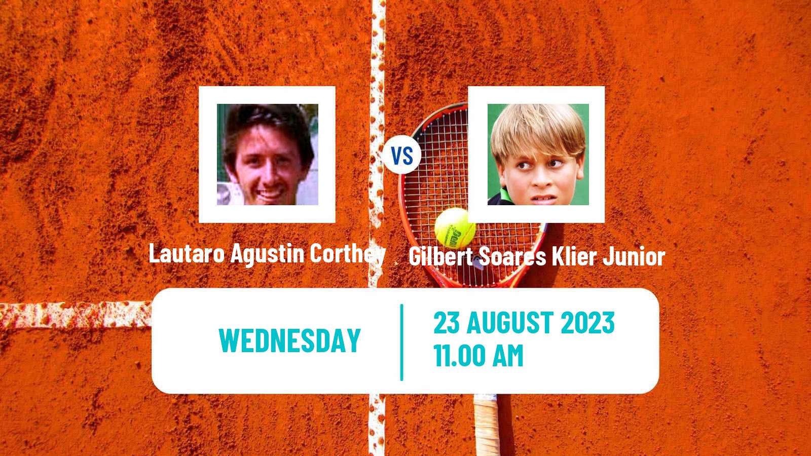 Tennis ITF M15 Sao Paulo Men Lautaro Agustin Corthey - Gilbert Soares Klier Junior
