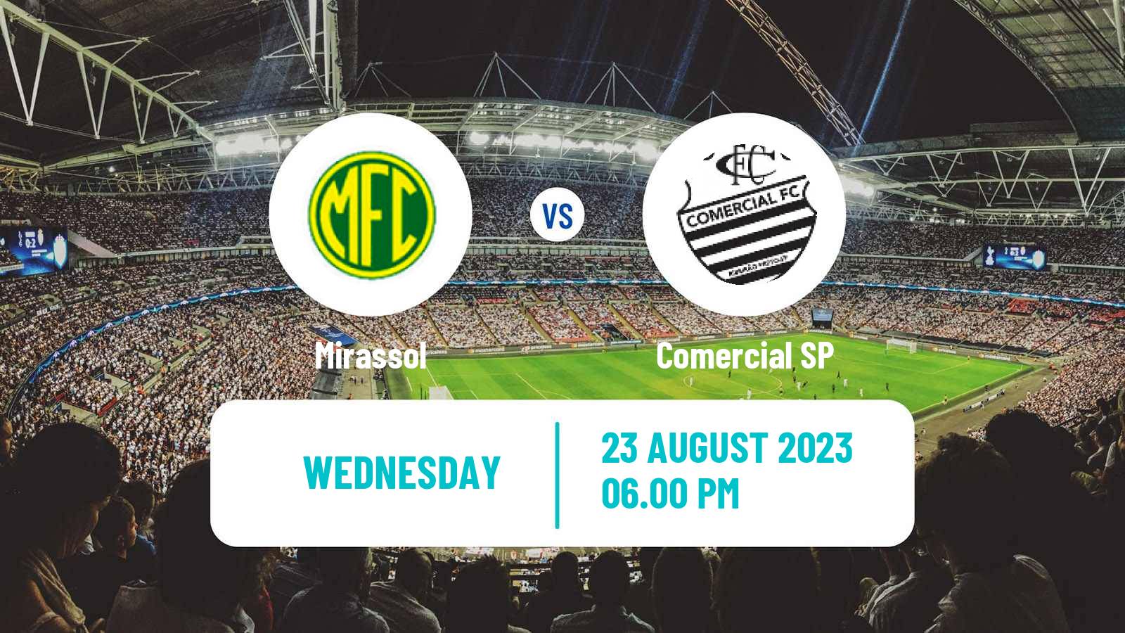 Soccer Brazilian Copa Paulista Mirassol - Comercial SP