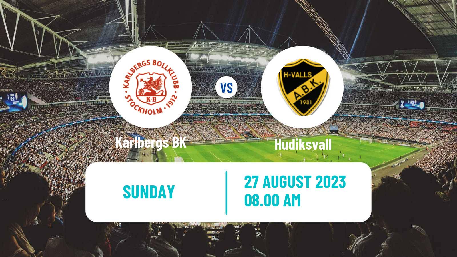 Soccer Swedish Division 2 - Norra Svealand Karlberg - Hudiksvall