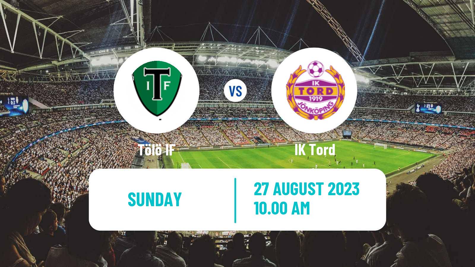 Soccer Swedish Division 2 - Västra Götaland Tölö - Tord