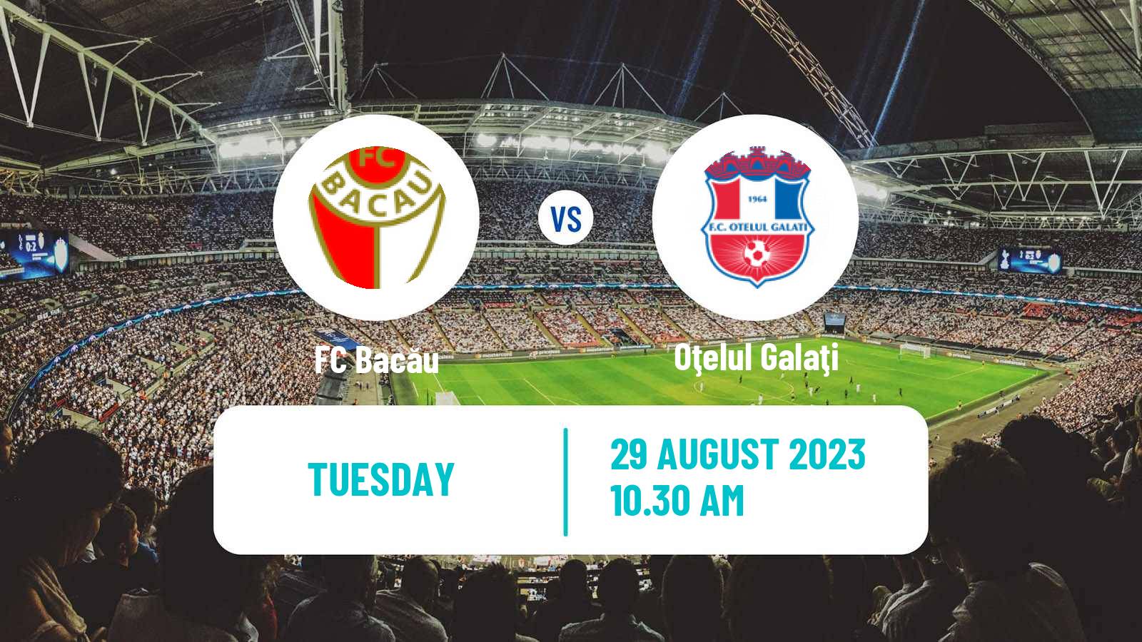 Soccer Romanian Cup FC Bacău - Oţelul Galaţi
