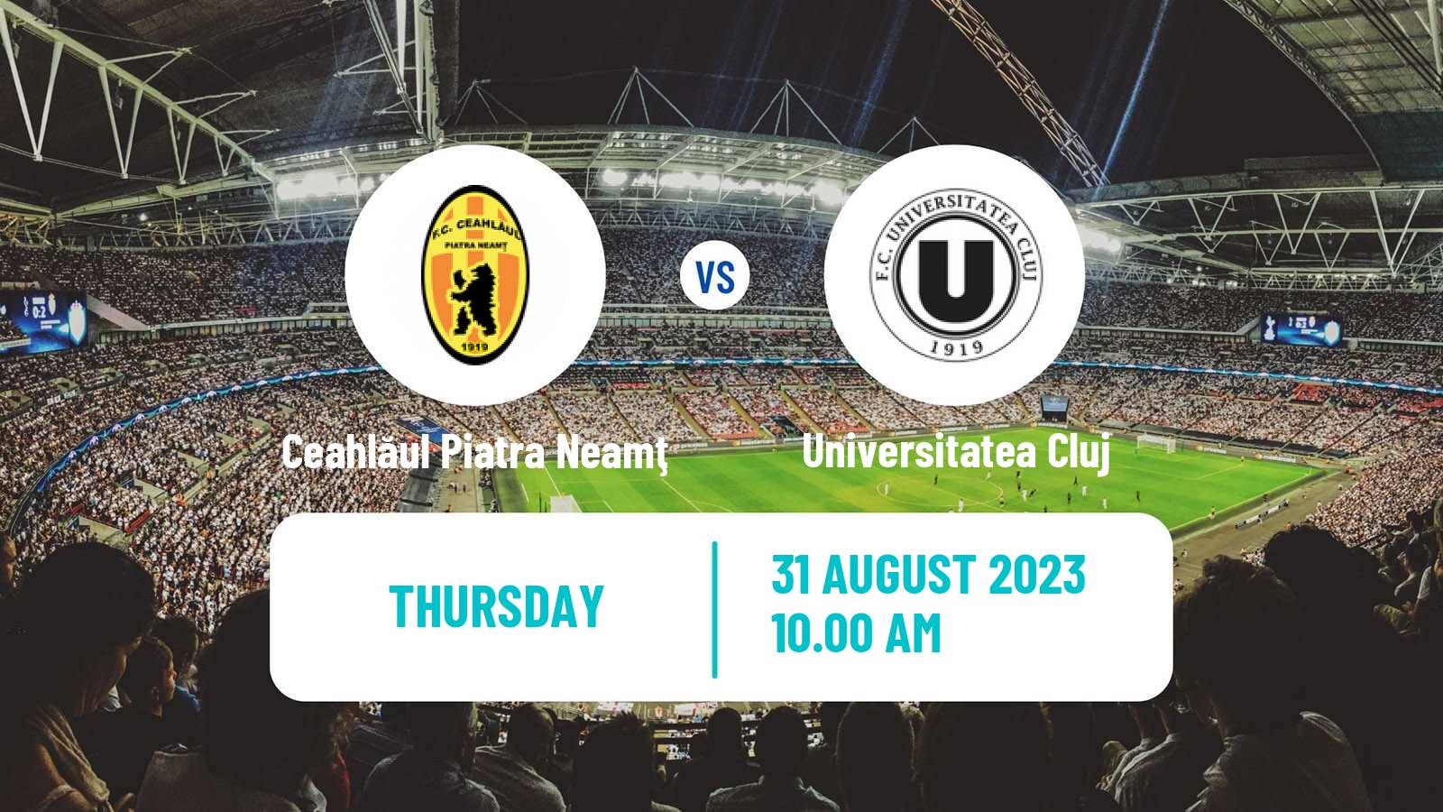 Soccer Romanian Cup Ceahlăul Piatra Neamţ - Universitatea Cluj