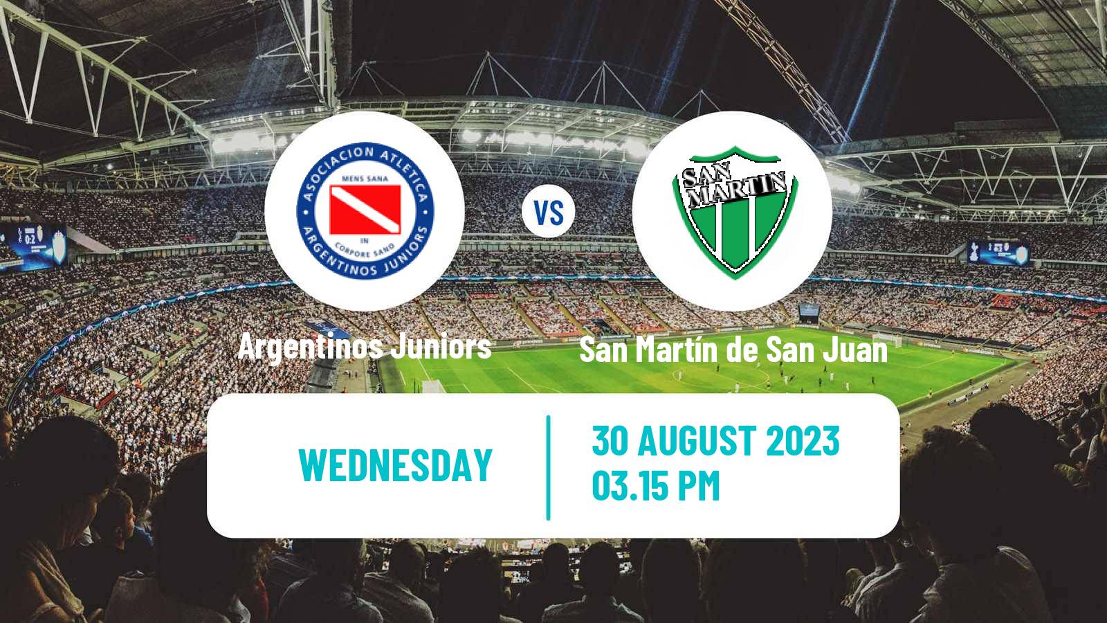 Soccer Copa Argentina Argentinos Juniors - San Martín de San Juan