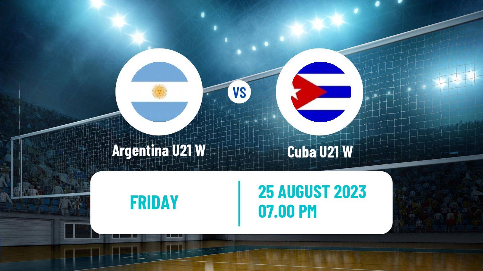 Volleyball World Championship U21 Volleyball Women Argentina U21 W - Cuba U21 W
