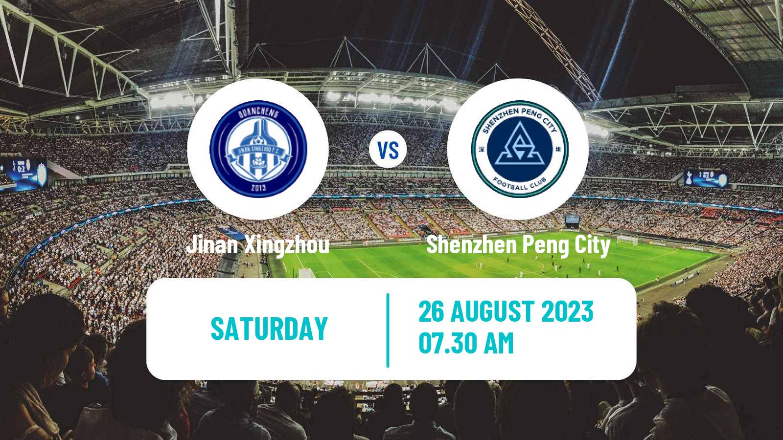 Soccer Chinese Jia League Jinan Xingzhou - Shenzhen Peng City