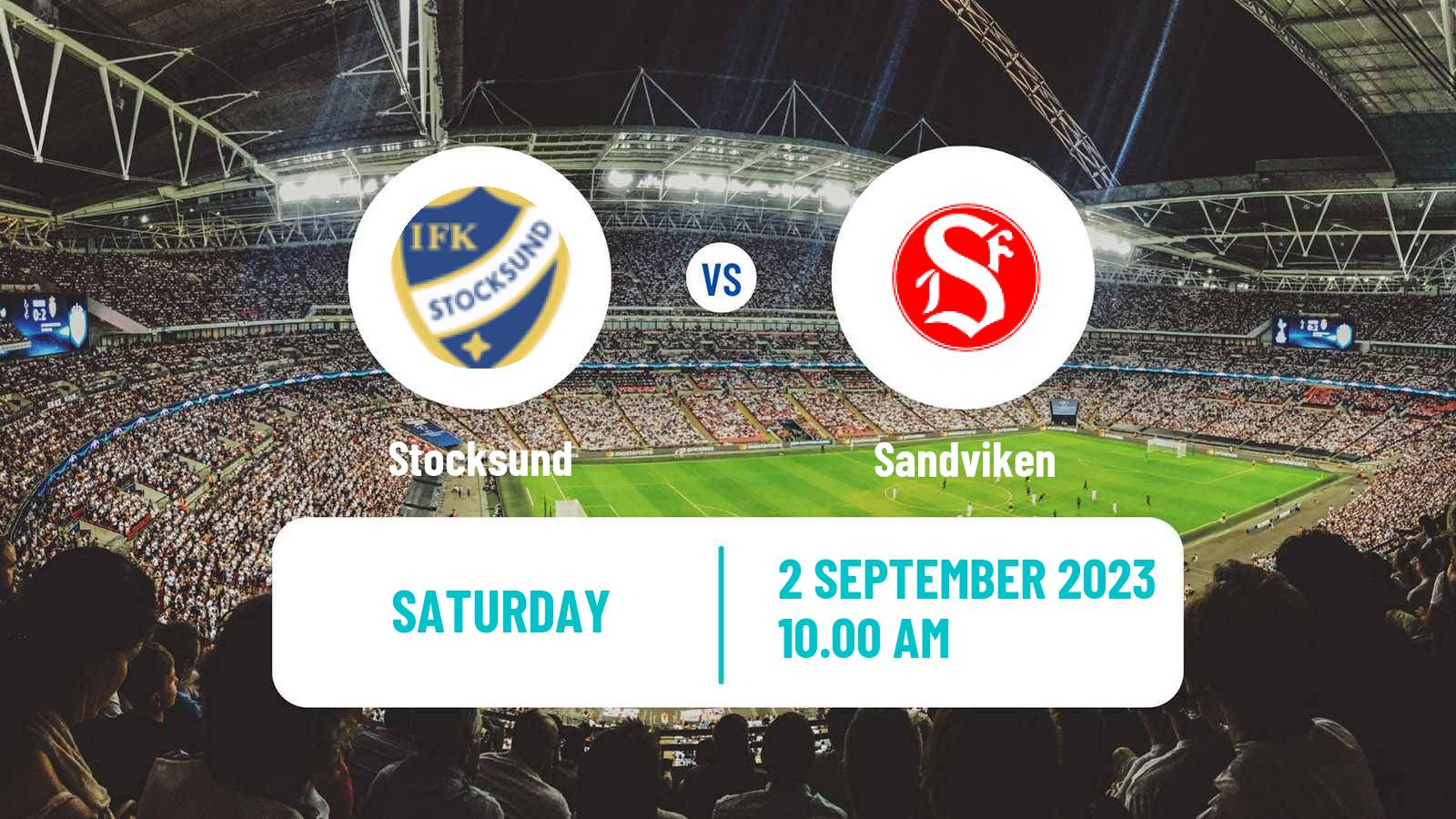 Soccer Swedish Division 1 Norra Stocksund - Sandviken
