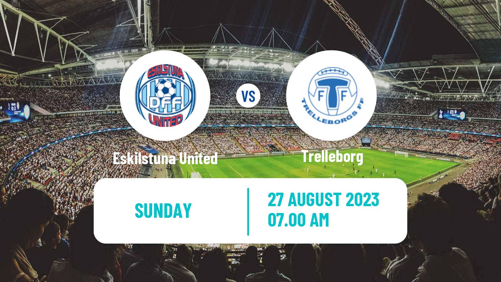 Soccer Swedish Elitettan Women Eskilstuna United - Trelleborg