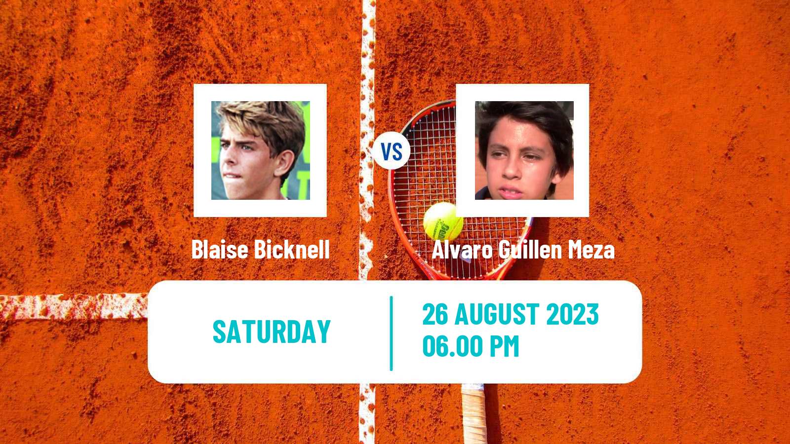 Tennis Lima Challenger Men Blaise Bicknell - Alvaro Guillen Meza