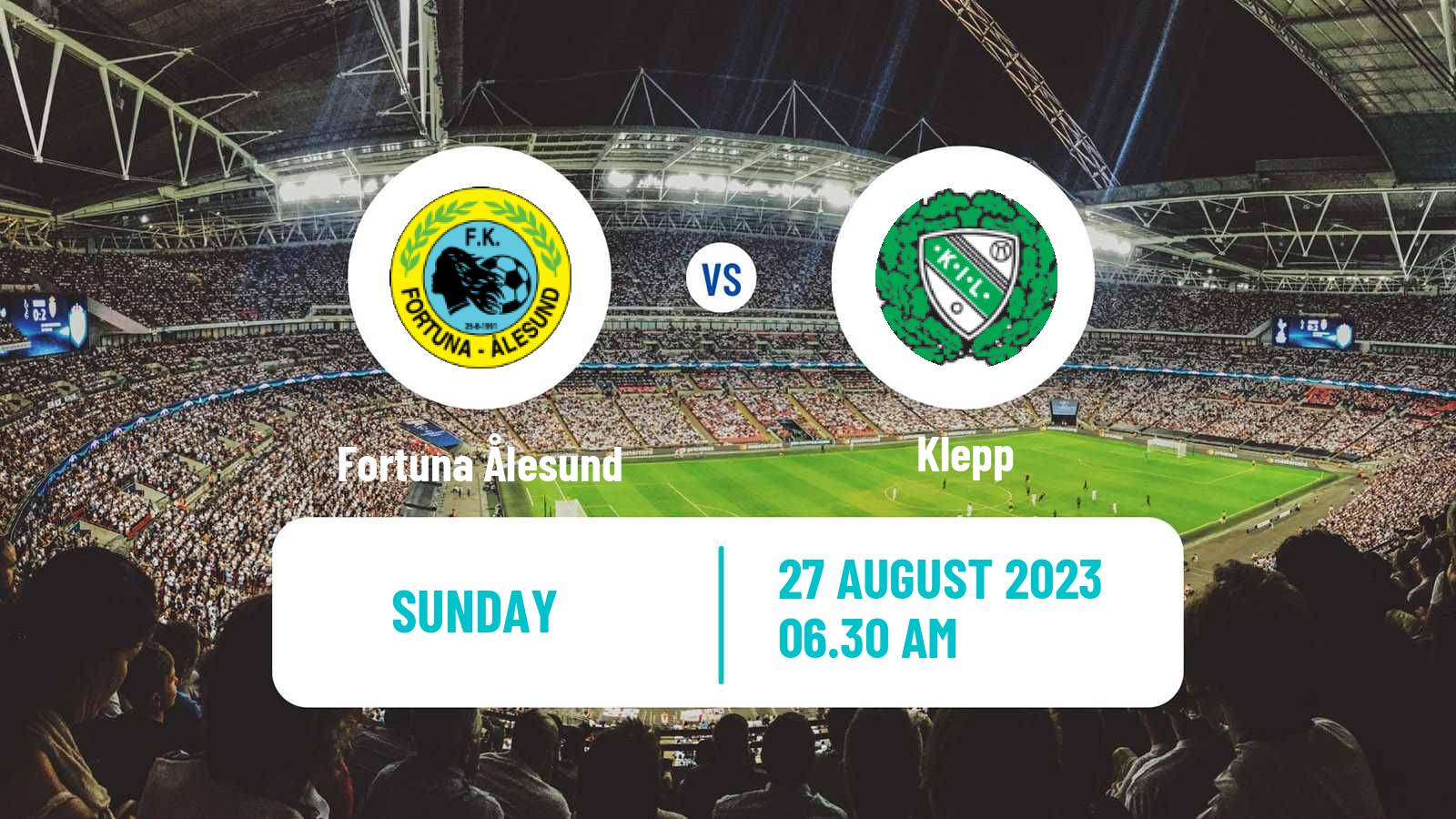 Soccer Norwegian Division 1 Women Fortuna Ålesund - Klepp