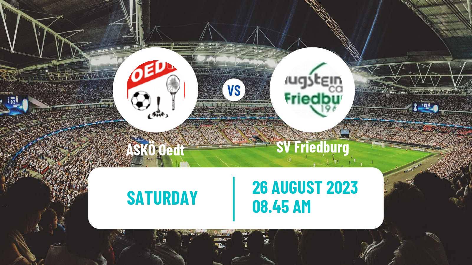 Soccer Austrian Landesliga Oberosterreich ASKÖ Oedt - Friedburg