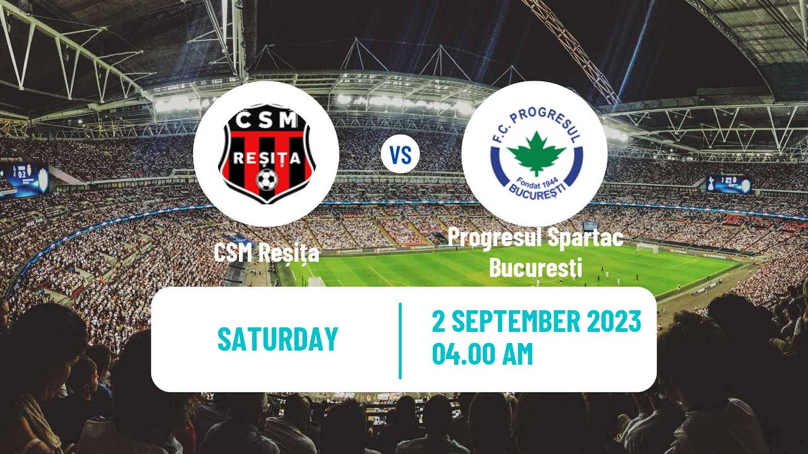 Football Romanian Division 2 Reșița - Progresul Spartac Bucuresti