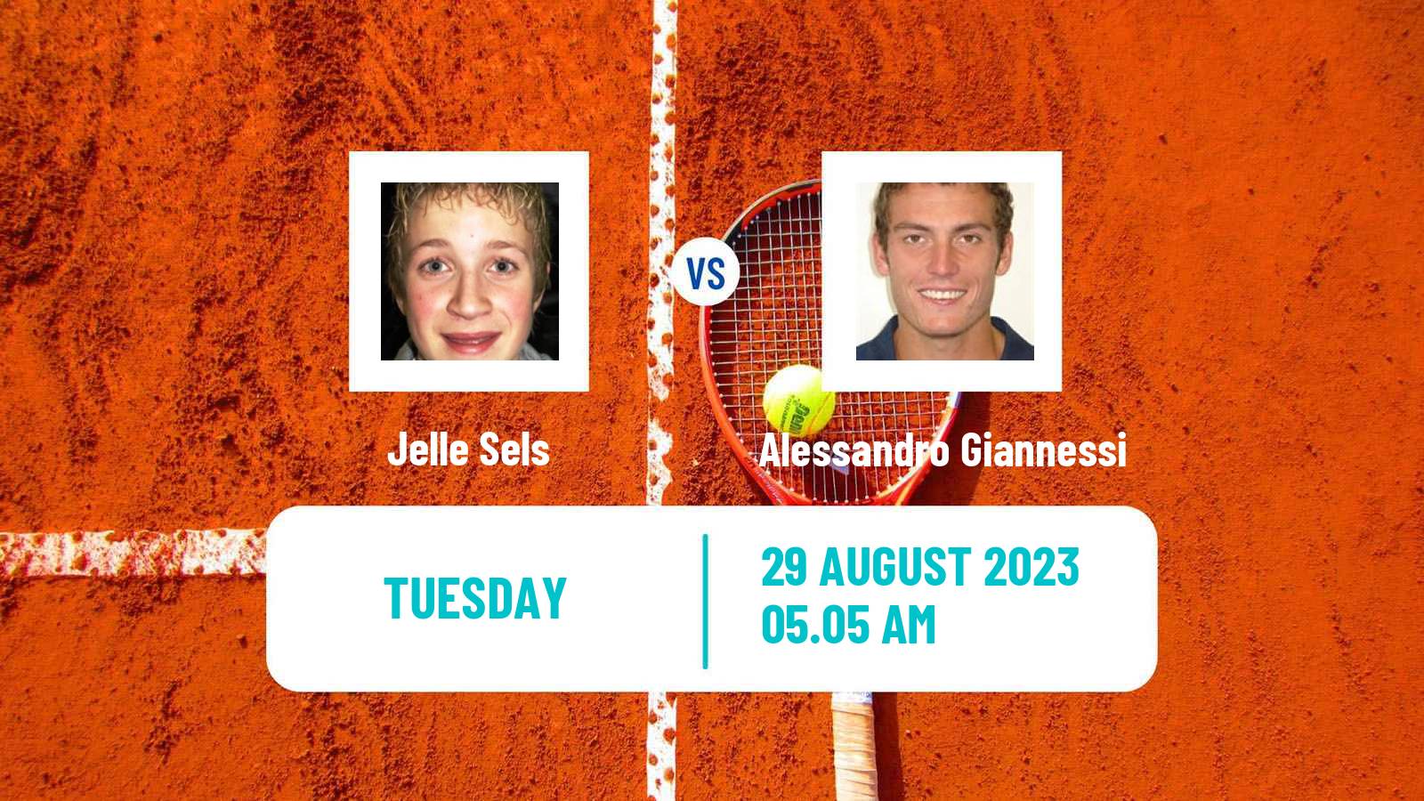 Tennis Como Challenger Men Jelle Sels - Alessandro Giannessi
