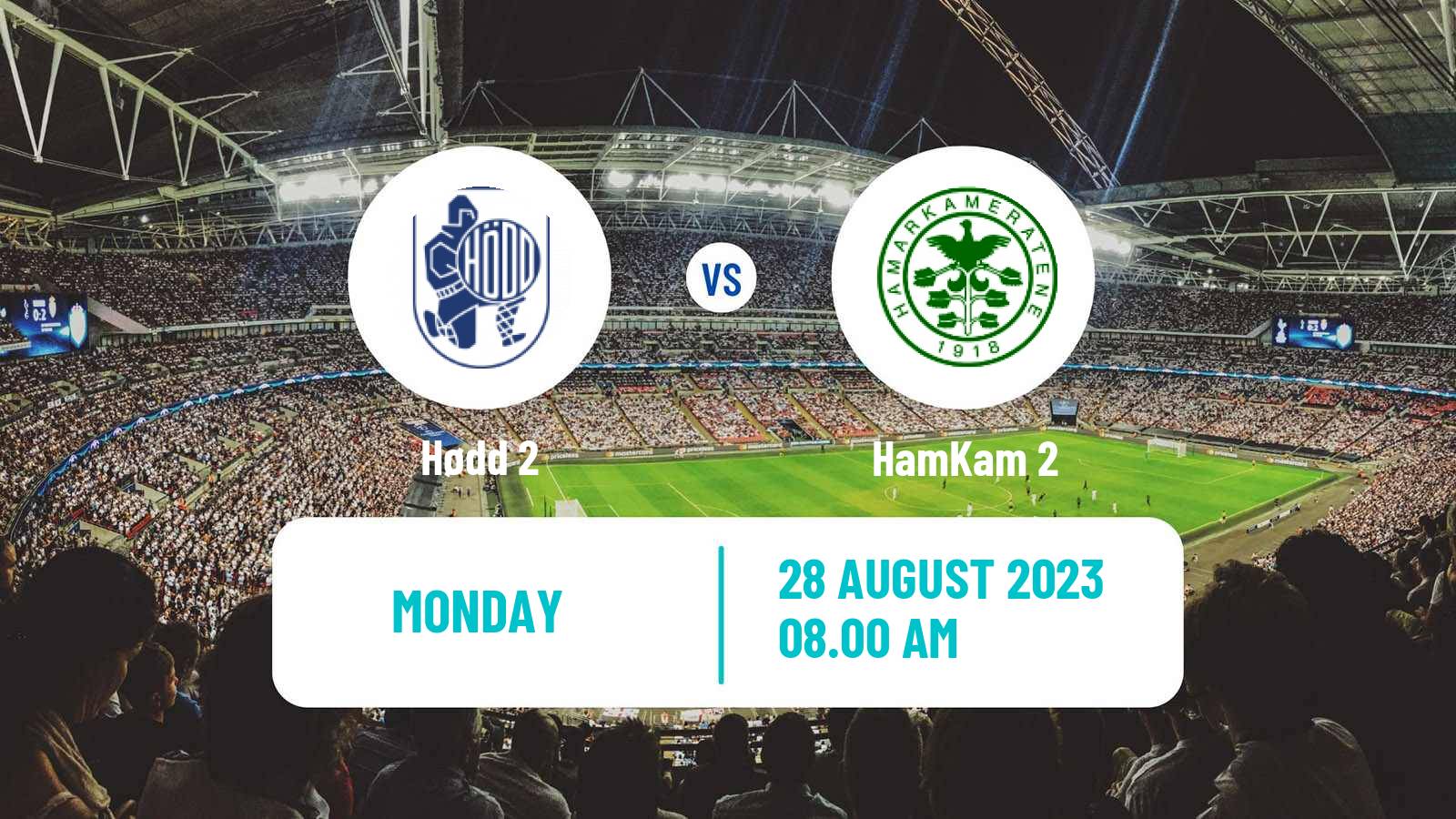 Soccer Norwegian Division 3 - Group 2 Hødd 2 - HamKam 2