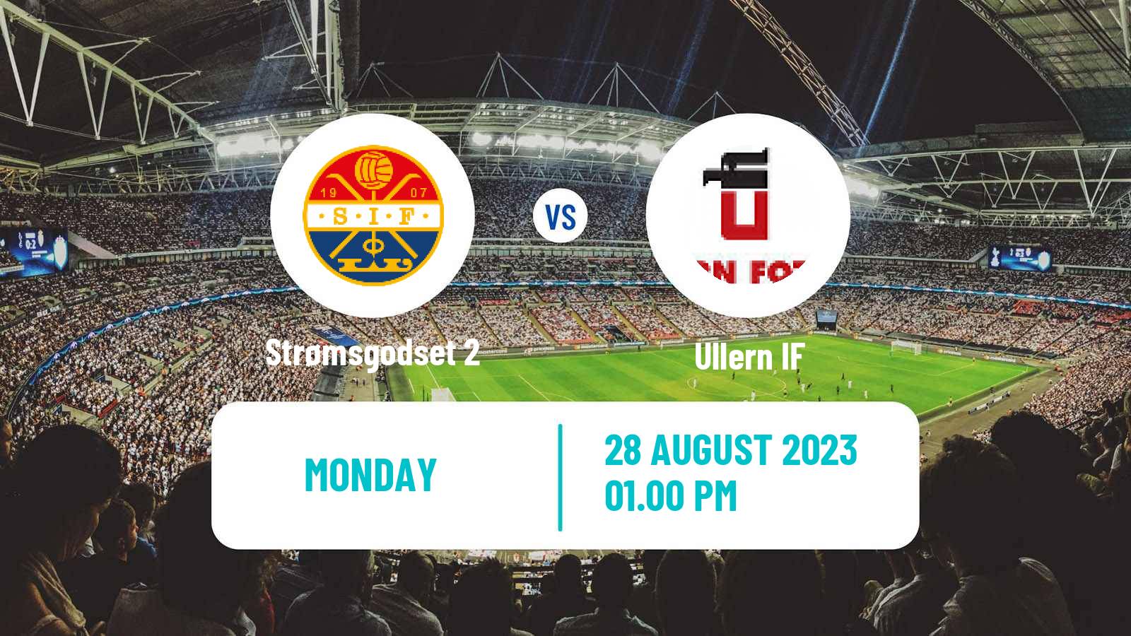 Soccer Norwegian Division 2 - Group 2 Strømsgodset 2 - Ullern