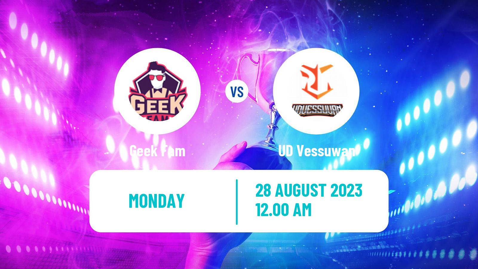 Esports Dota 2 The International Geek Fam - UD Vessuwan