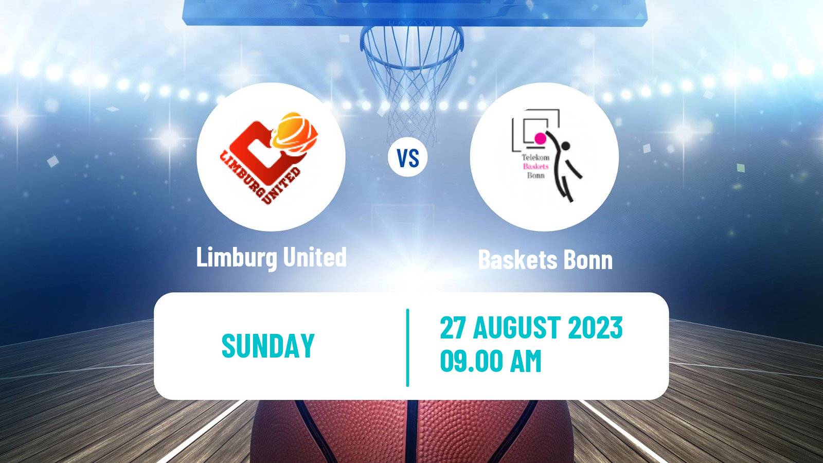 Basketball Club Friendly Basketball Limburg United - Baskets Bonn