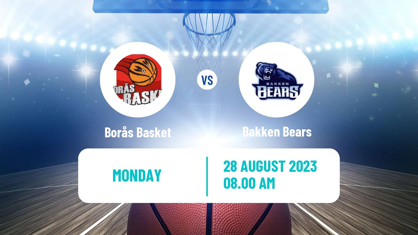 Basketball Club Friendly Basketball Borås Basket - Bakken Bears
