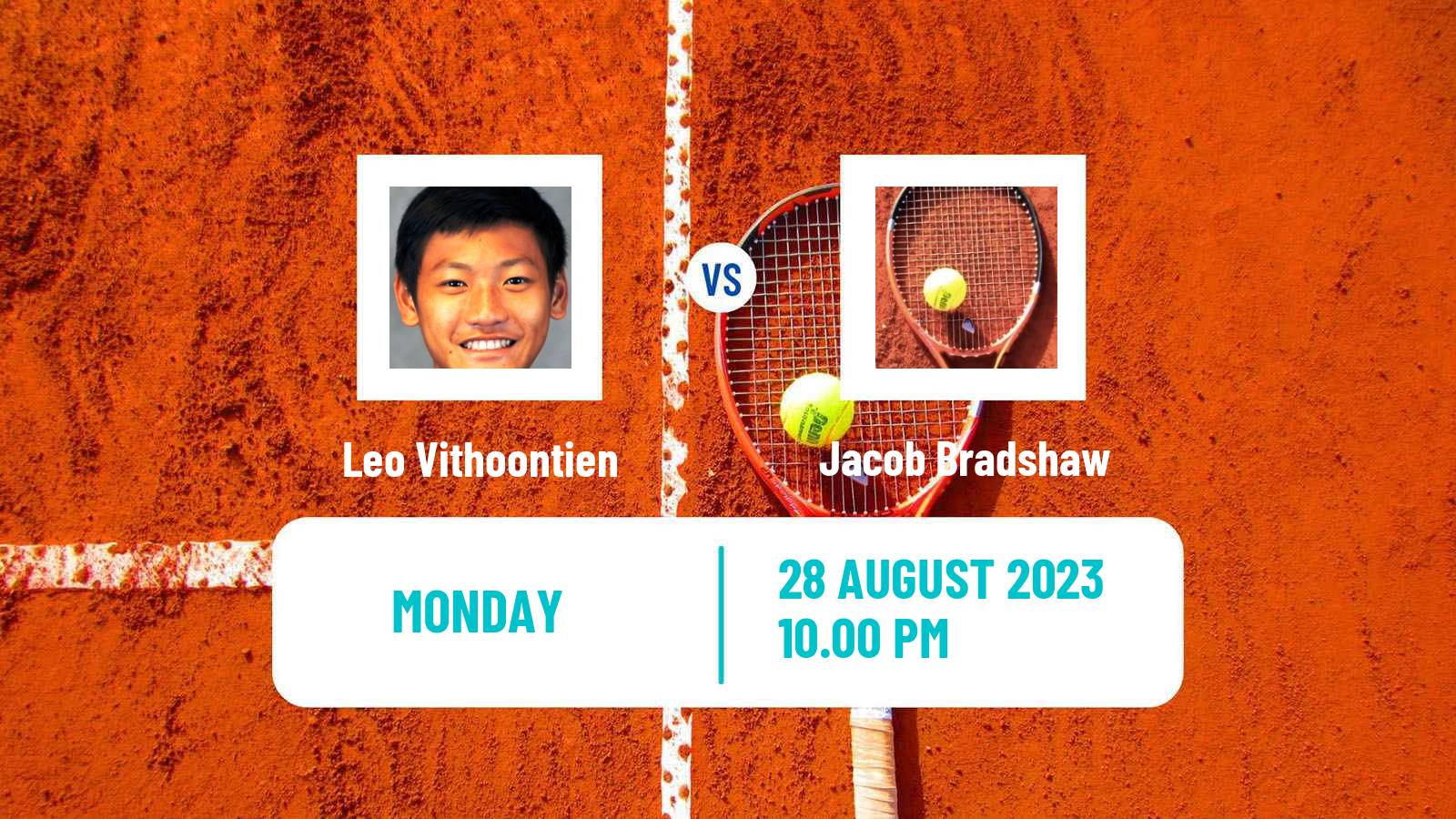 Tennis ITF M15 Nakhon Si Thammarat 7 Men Leo Vithoontien - Jacob Bradshaw