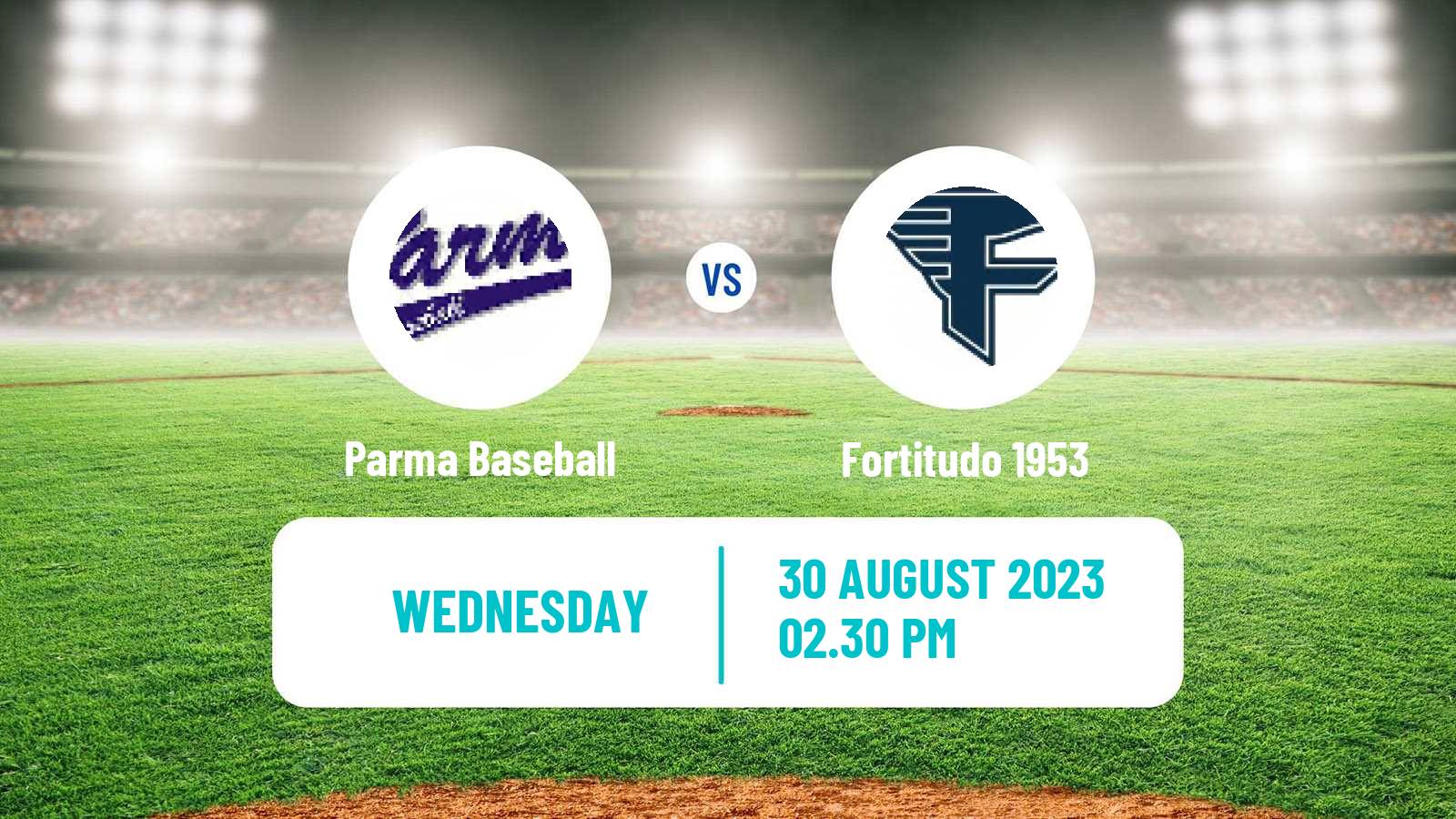 Baseball Italian Serie A1 Baseball Parma Baseball - Fortitudo 1953