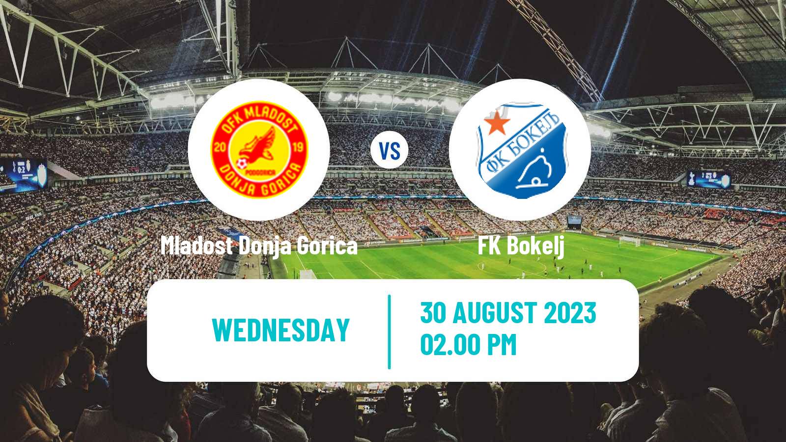 Soccer Montenegrin Cup Mladost Donja Gorica - Bokelj