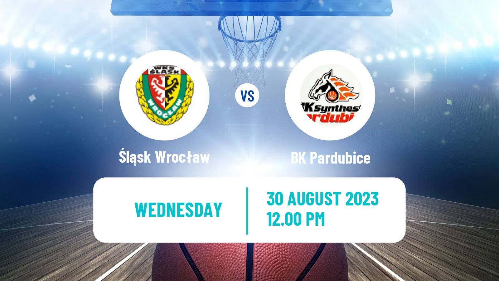 Basketball Club Friendly Basketball Śląsk Wrocław - Pardubice