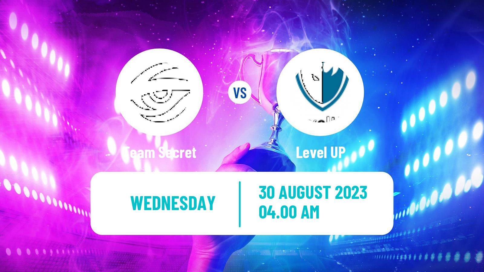 Esports Dota 2 The International Team Secret - Level UP