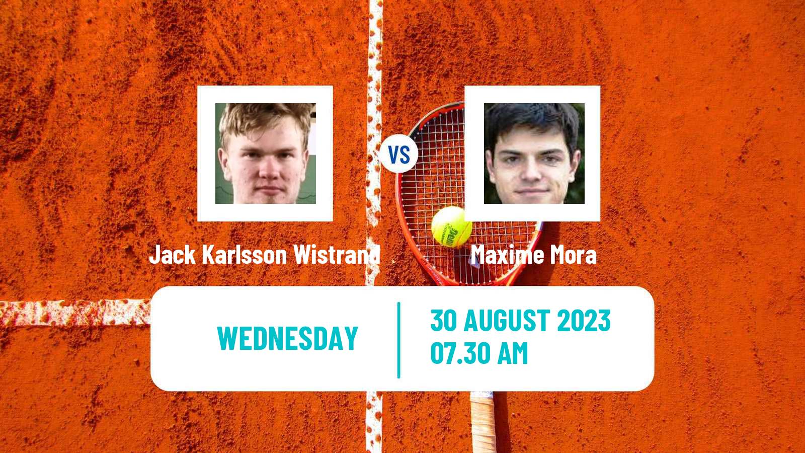 Tennis ITF M15 Szczawno Men Jack Karlsson Wistrand - Maxime Mora