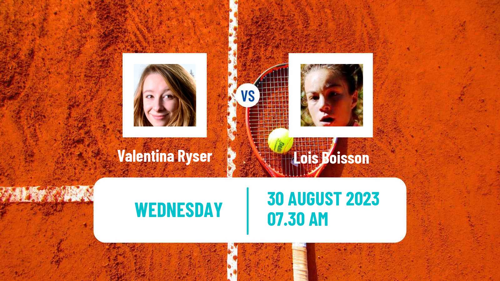 Tennis ITF W60 Collonge Bellerive Women Valentina Ryser - Lois Boisson